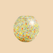 Speckled Glass Round Vase – Contemporary Artistic Décor