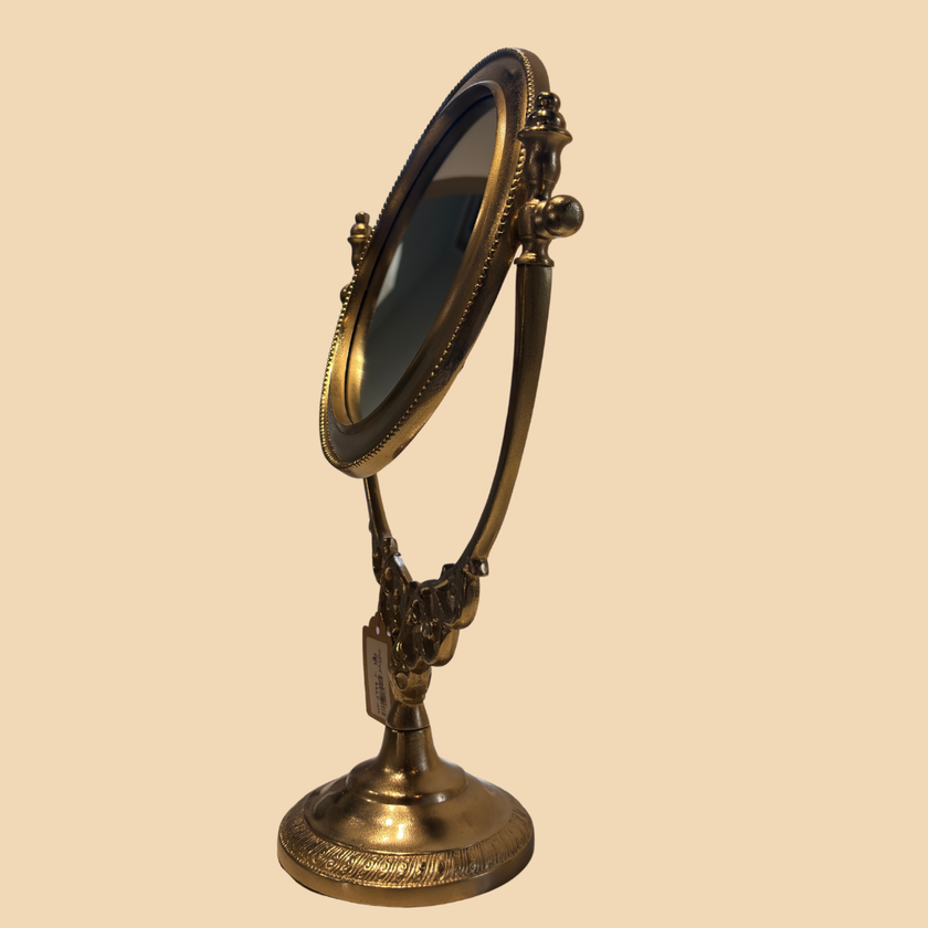 Vintage Baroque Mirror Stand – Jalsaghar Art Studio, Delhi NCR
