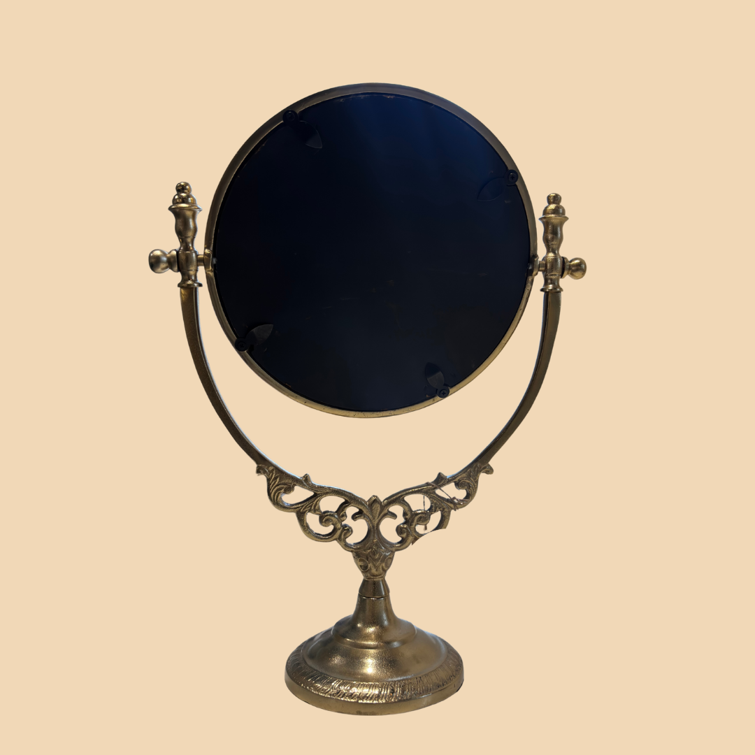Vintage Baroque Mirror Stand – Jalsaghar Art Studio, Delhi NCR