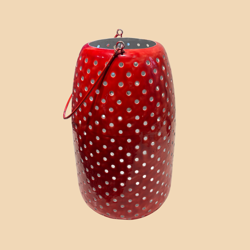 Antique Brass Finish Candle Stand – Vintage Home Accent