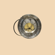 Golden Wire Lantern Candle Stand – Modern Handcrafted Décor