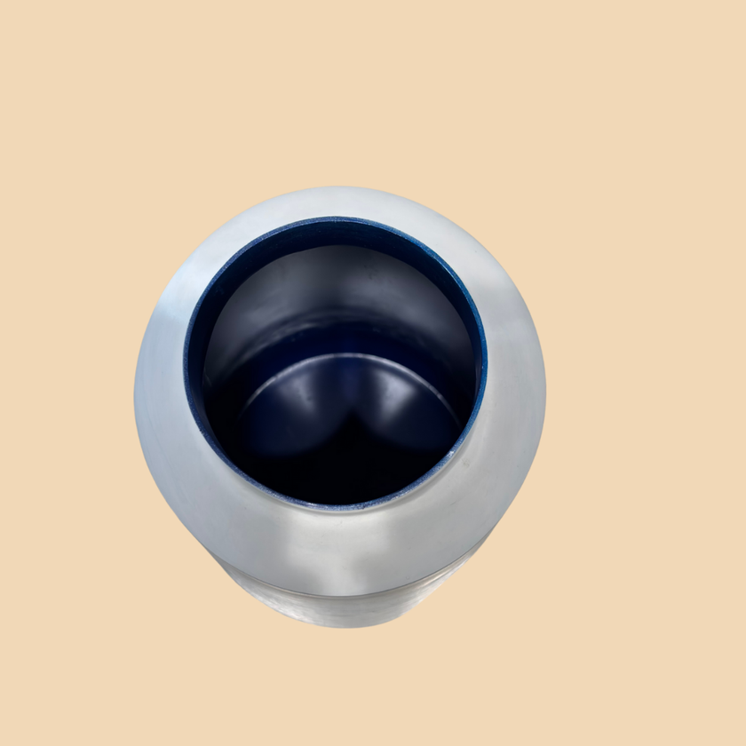 Ocean Mist Blue Ceramic Vase – Handcrafted Coastal Charm