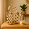 Boho Chic Jute Bag – Eco-Friendly Handwoven Tote
