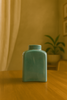 Celadon Curve Ceramic Vase – Minimalist Matte Table Vase
