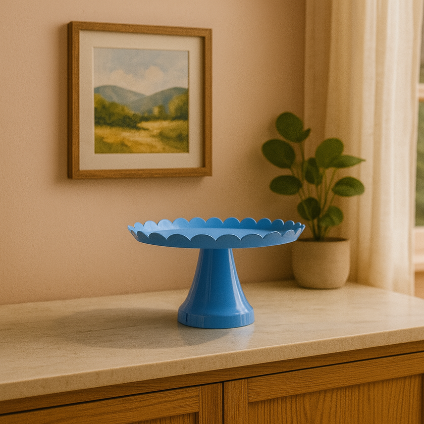 Dual-Tier Iron Candle Stand – Contemporary Home Style