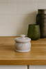 Ivory Marble Sugar Jar – Luxury Kitchen Storage